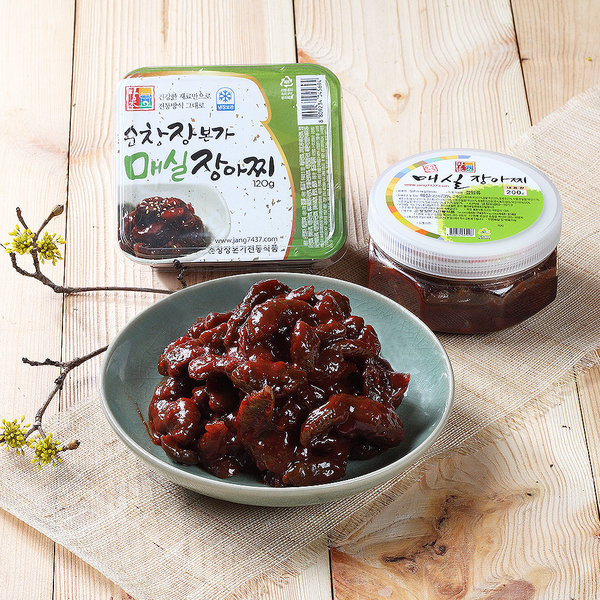 순창장본가 순창장본가 순창장본가전통식품 매실장아찌 200g 맛있는 고추장 양념 시골간단밑반찬