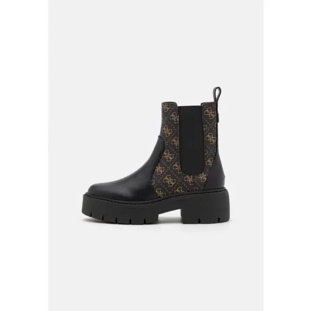 5144064 Guess SHUZE - Platform ankle boots brass