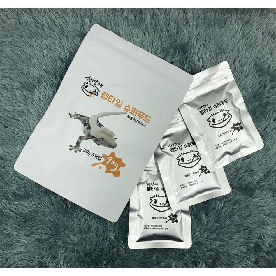 한방애 파충류 슈퍼푸드 귀뚜라미 분말 소화흡수 잘되는 크레스티드게코 부치류 전용사료