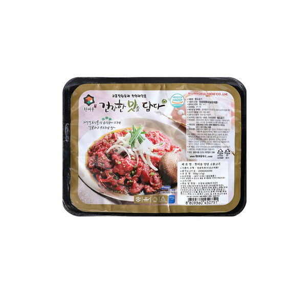 UNKNOWN UNKNOWN 흰여울푸드 흰여울양념소불고기 500g 25개