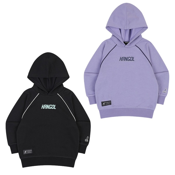 캉골키즈 현대신촌점 캉골키즈 파이핑 디테일 레터 포인트 후디 QD 0002 AQDCHT00020