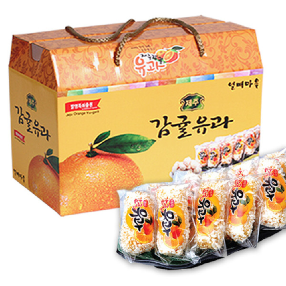 제주 감귤유과 1kg 1개