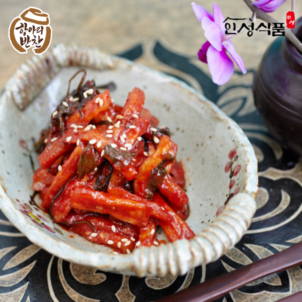 항아리반찬 무말랭이 무침 1kg 1개