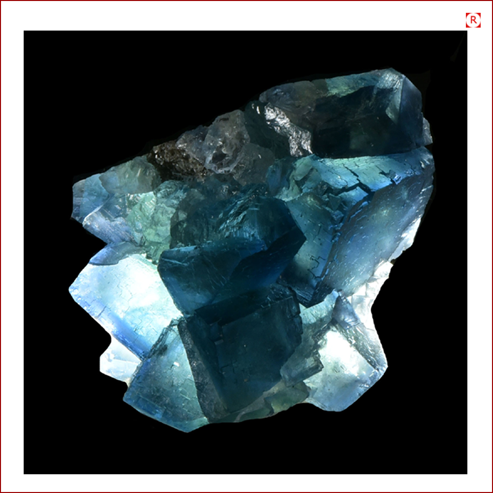천연원석 Fluorite 형석 80g Phantom 보증서