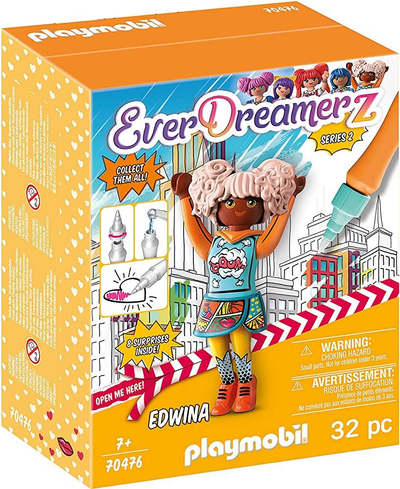 플레이모빌 Playmobil EverDreamerz 코믹 월드 에드위나 스니커즈 참 7가지 서프라이즈 Edwina 138874