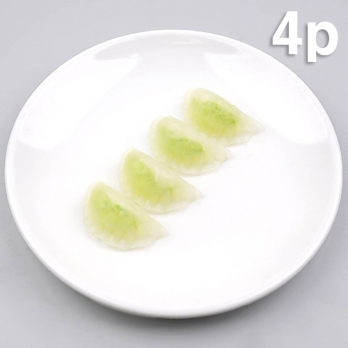 야채 만두 손만두 모형 4 4개 세트 음식모형 인조 분식 가짜 요리 전시 한식 식품 UR