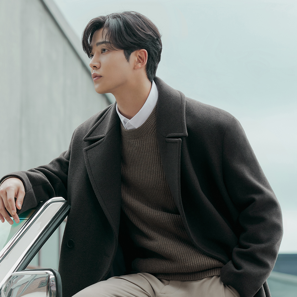 앤드지 로우게이지 세미오버핏 니트 Z BZC4ER1103