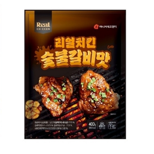 마니커에프앤지 리얼치킨 숯불갈비맛 400g