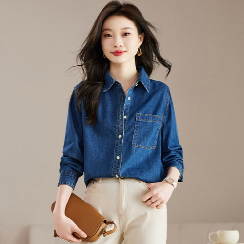 젠시 ZENCY젠시 루린 원포켓 청남방