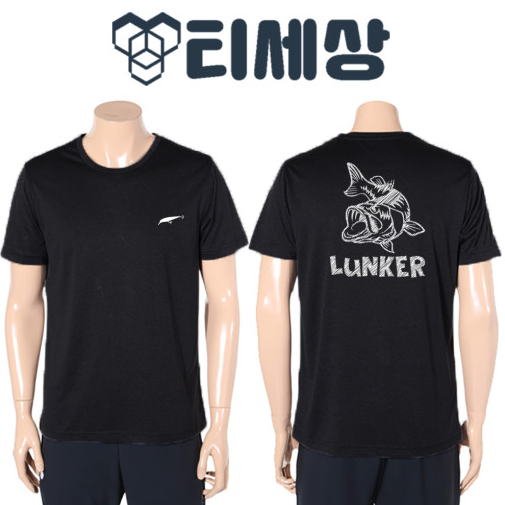 런커 반팔 팀복 낚시티 낚시복 배스티 낚시반팔 루어티 티세상 L 100