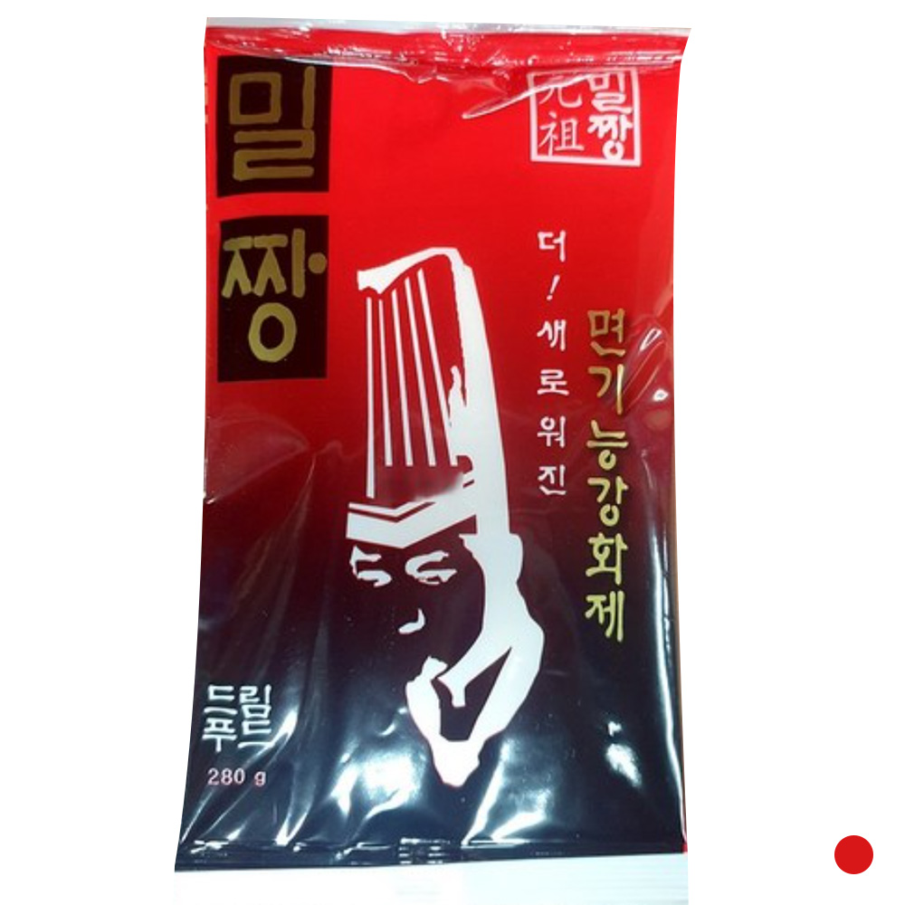 밀짱 면기능강화제 면파워 짜장면 밀면 냉면 칼국수반죽할때 280g 30봉 1박스 8 4kg