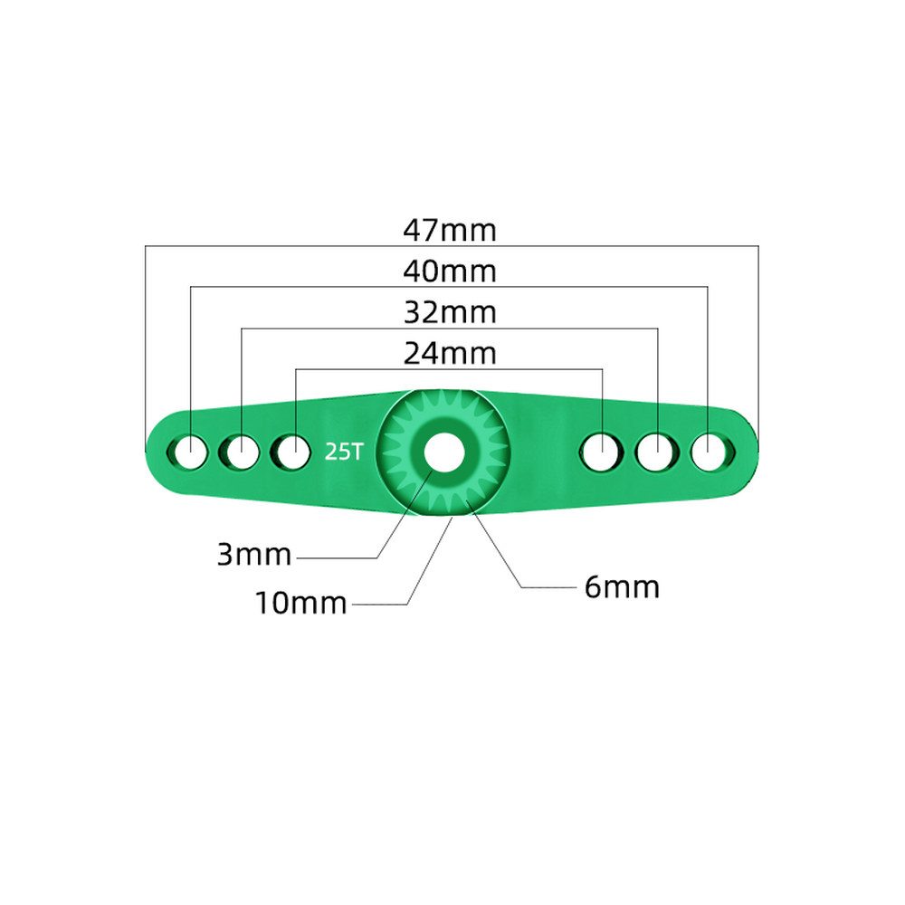 모델 25T 15T 합금 액세서리 항공기 자동차 로커 SERVO 금속 PTK