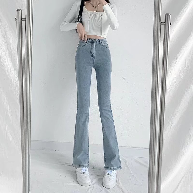 뉴타임즈 여성 데일리 캐주얼 와이드 팬츠 통바지 No 연한 남색 092ZMZ