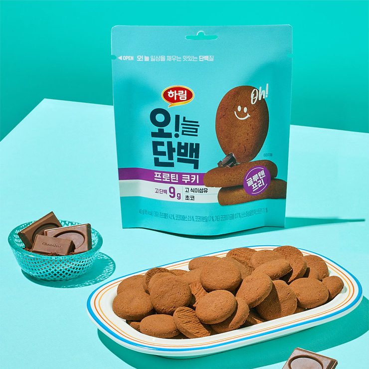하림 하림 하림 오늘단백 코스트코쿠키 과자 간식 초코 10팩
