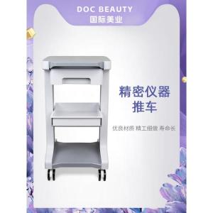 치과 진료소 트롤리 미용 기구 카트 4 륜 보관 랙 모바일 트롤리