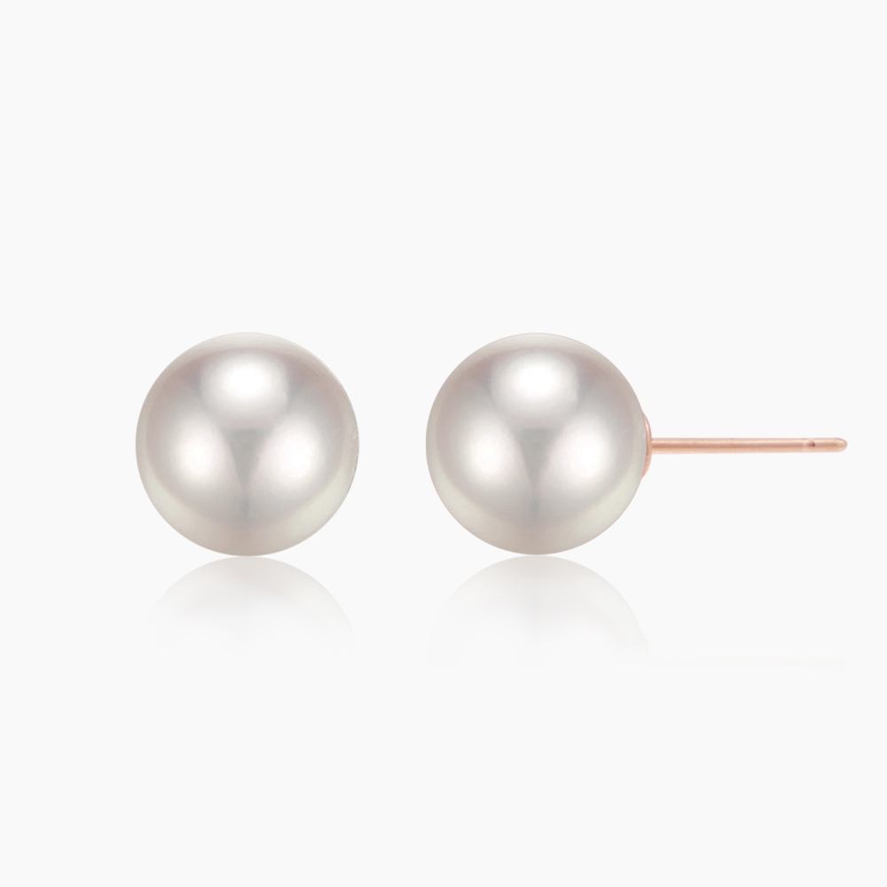 해수산 아코야 진주 귀걸이 7 5-8mm 42000원 옐로우골드 감정서 추가 제품만