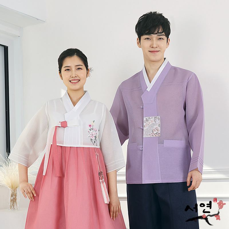 서연한복 여성한복 물모시 남성모시 개량한복 남성-90 H1141-1142 H1142