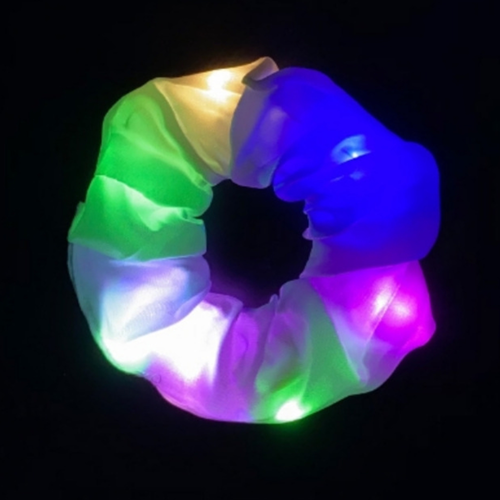 LED 곱창끈 파티 머리끈 클럽 헤어 스타일링