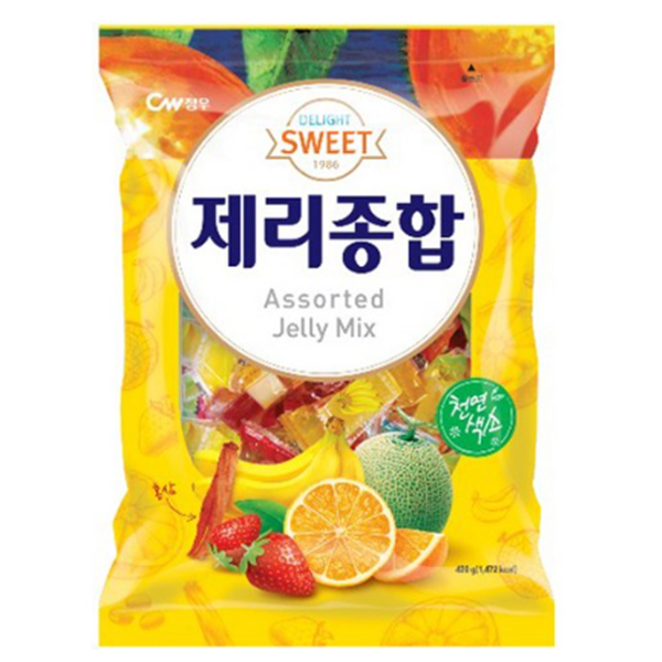 바보사랑 청우식품 제리종합 420g 8개