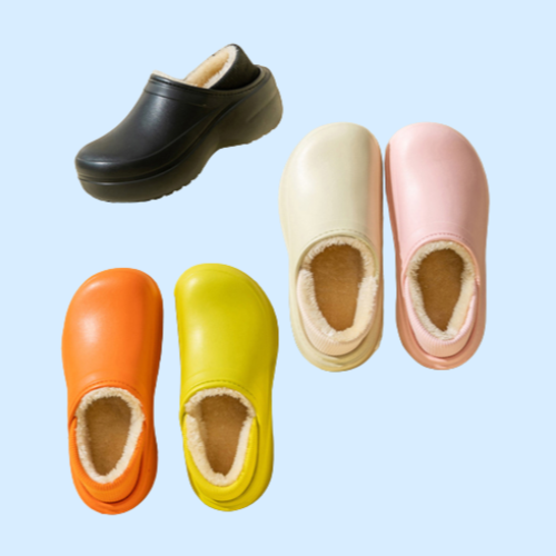 플러블리 따뜻하고 안정적인 무지 키높이 슬리퍼 mm 250-255