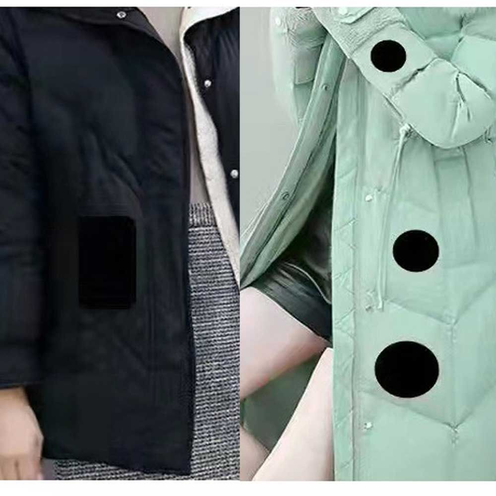 구멍난 패딩 점퍼 바람막이 옷 수선 패치 테이프 블랙A