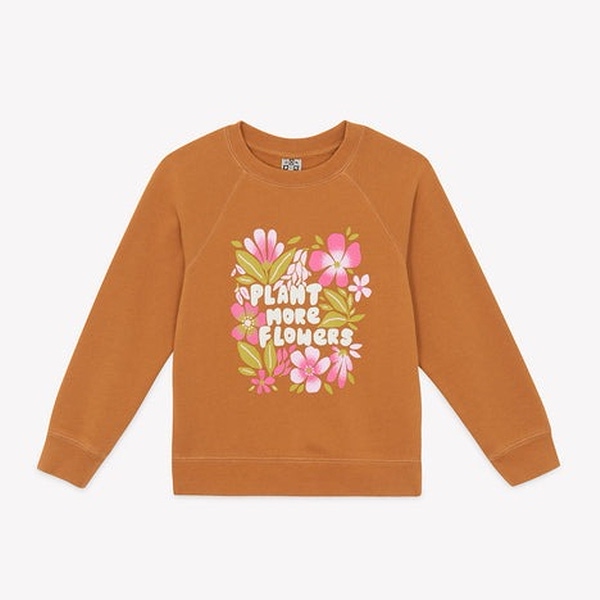 BONTON 봉통 BONTON KID 24FW 플라워 그래픽 스 맨투맨 MR BUW21TM45N