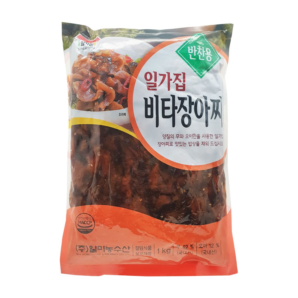 일미농수산 일가집 일가집 비타장아찌 4개 1kg