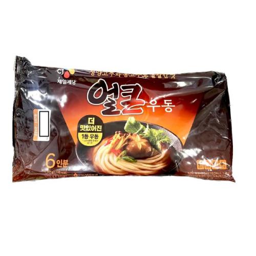 CJ제일제당 CJ제일제당 CJ제일제당 코스트코 CJ 얼큰우동 1392g 6인분 냉장 간편 우동 식사대용 야식 해장