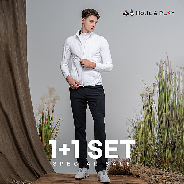 홀릭앤플레이 1 1 SET 남성 프리모션 바람막이 프리모션 팬츠