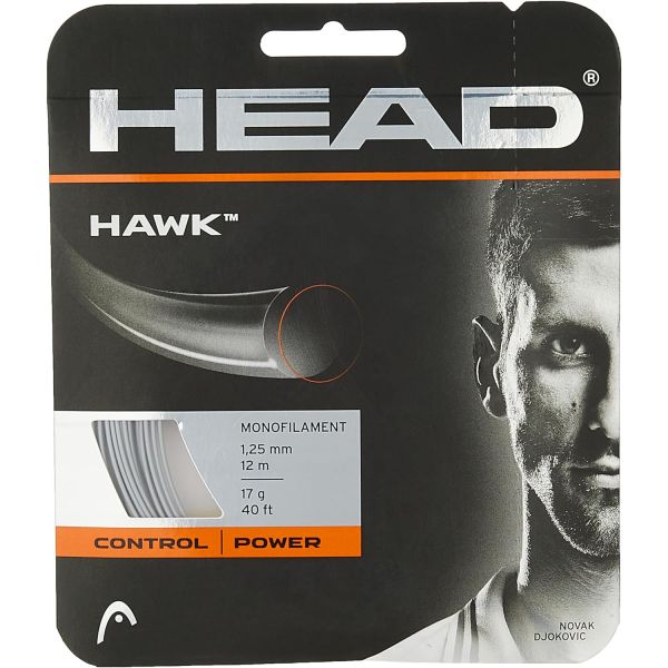 헤드 헤드 HEAD 호크 터치 테니스 라켓 스트링 Set 17 Gauge 1개