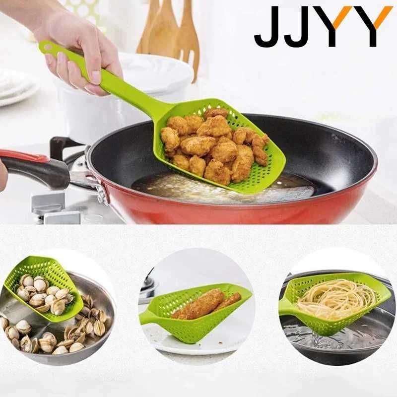 조리기구 바구니 주방 대형 소쿠리 긴 손잡이 스푼 붙지 않는 팬 여과기