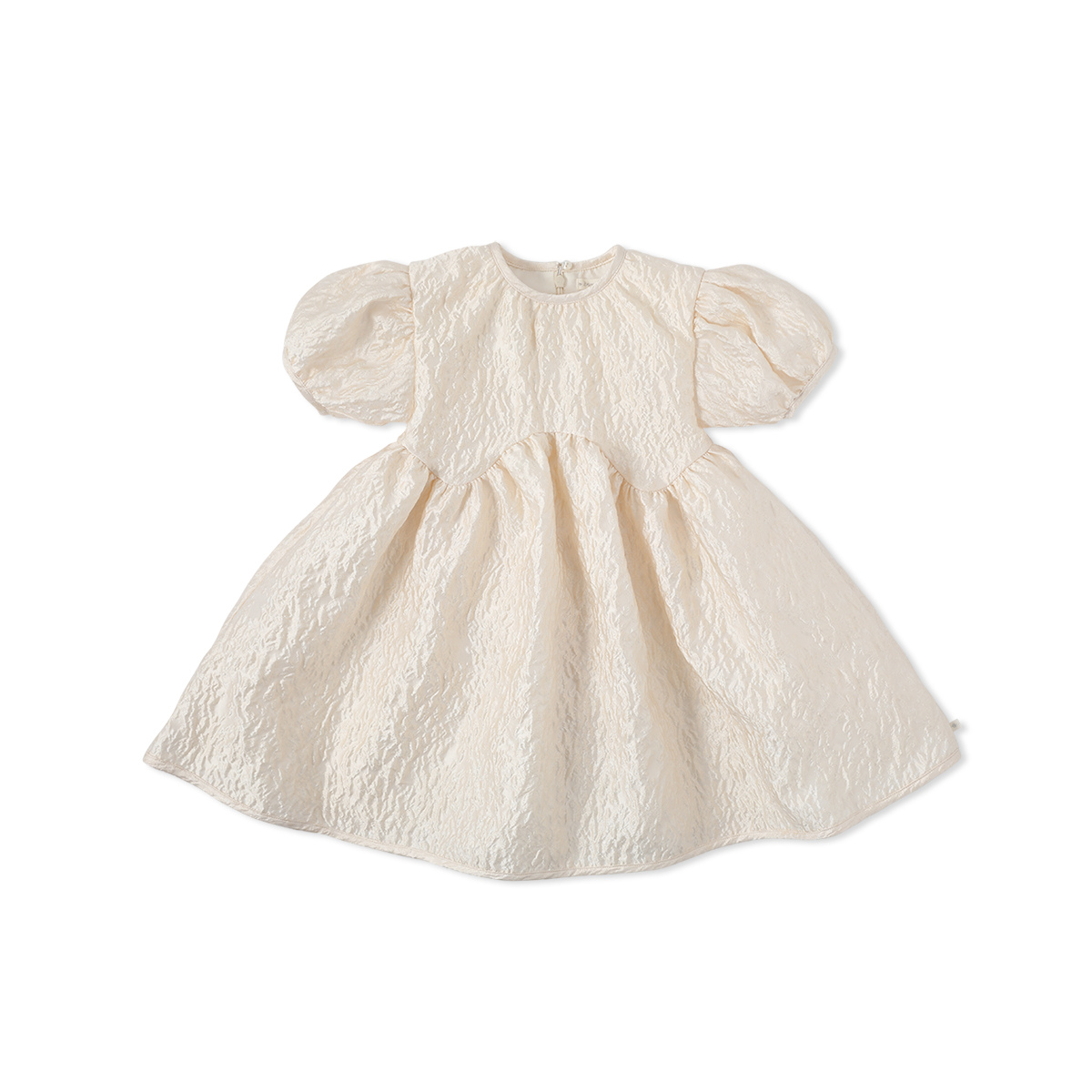 베네베네 레나 자카드 웨이브 드레스 BNG24A13006