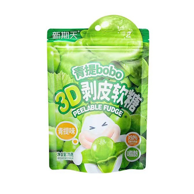 BoBo 3D 보보 껍질 과일 젤리 4종 75g x 12팩