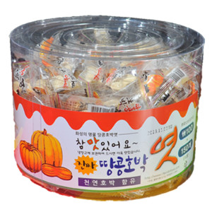 최가네푸드 땅콩호박엿 7g 150개입 2통