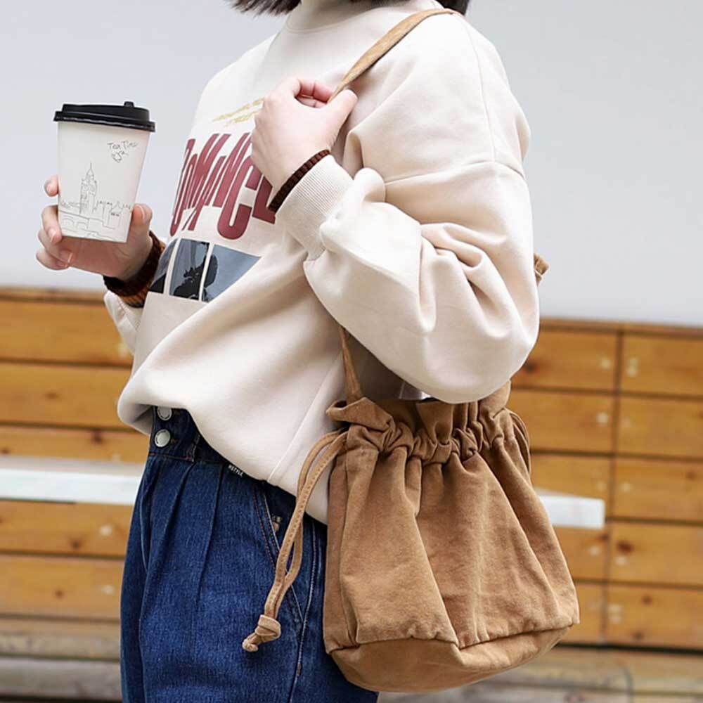 미니백 캔버스가방 캐주얼가방 복조리가방 소지품가방