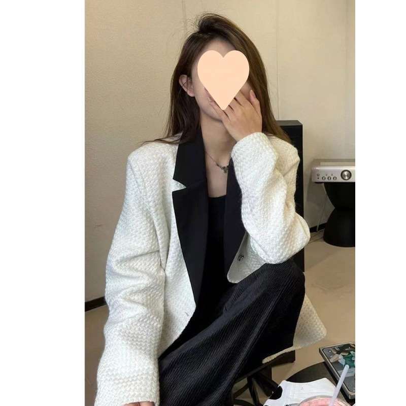 자켓 울소재 1회 지옥에서온판사 강빛나 정장자켓 화이트색 L 권장사항