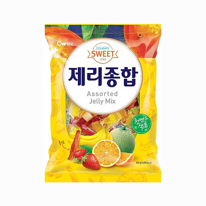 바보사랑 청우식품 제리종합 420g 4개
