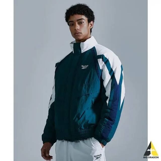 리복 REEBOK 리복 헤리티지 패딩 자켓 - 그린 114520387