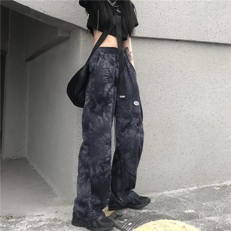 여자 바지 트레이닝 홍대 아이돌 통바지 조거 팬츠 빈티지 스트릿 슬랙스 힙합 레트로 댄스