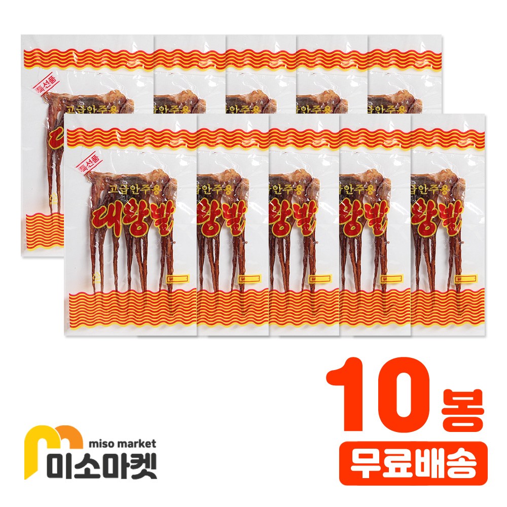 창우식품 대왕발 35g 10입 10개
