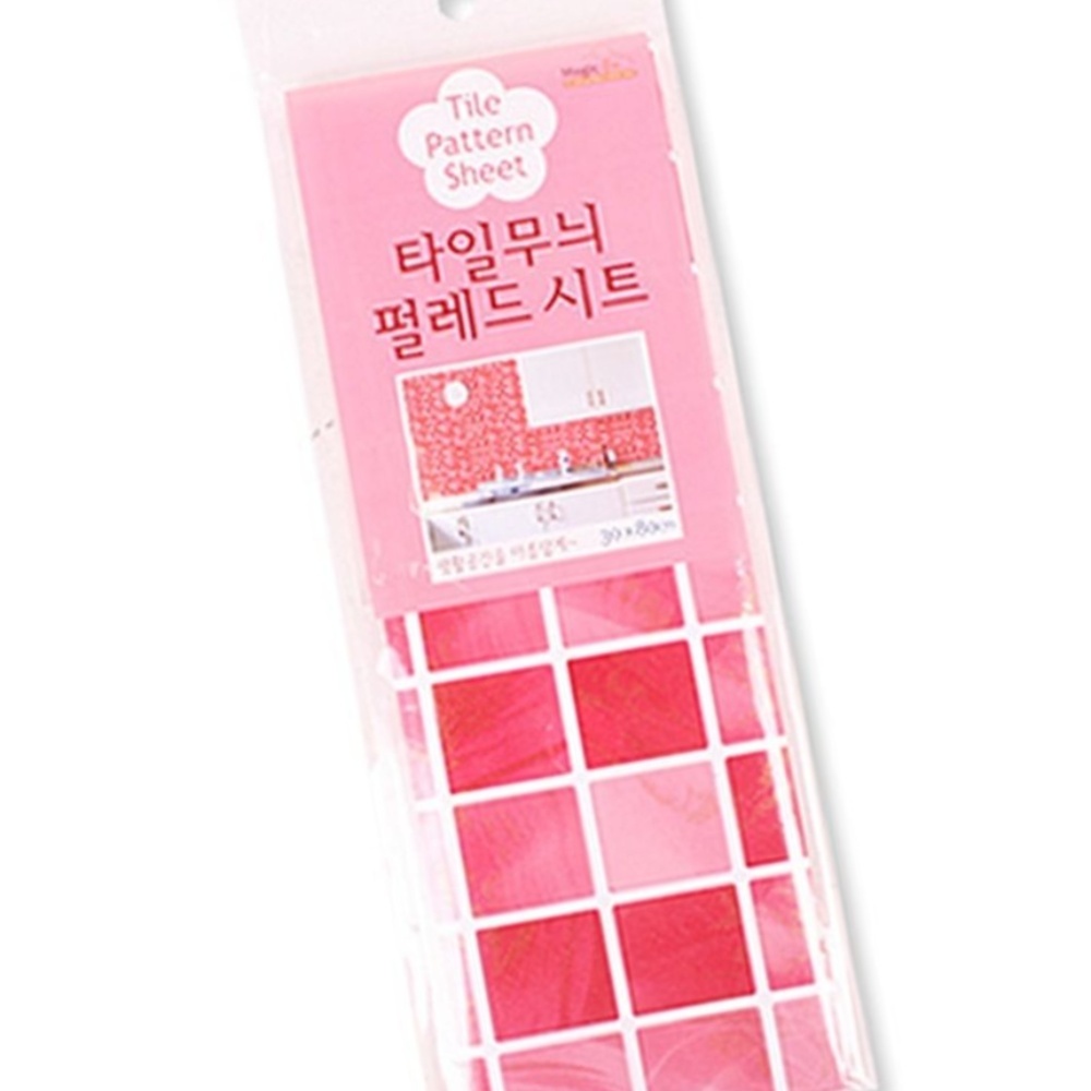 씽크대 벽지 펄레드 8개 주방 시트지30x80cm set 타일무늬 H4W8D2F9A