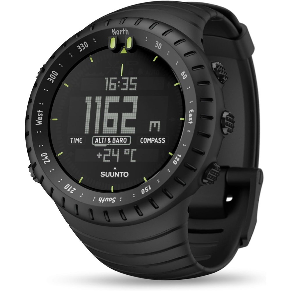 독일 Suunto 남녀공용 코어 아웃도어 시계 모두 검은 색 순토 코어 111832