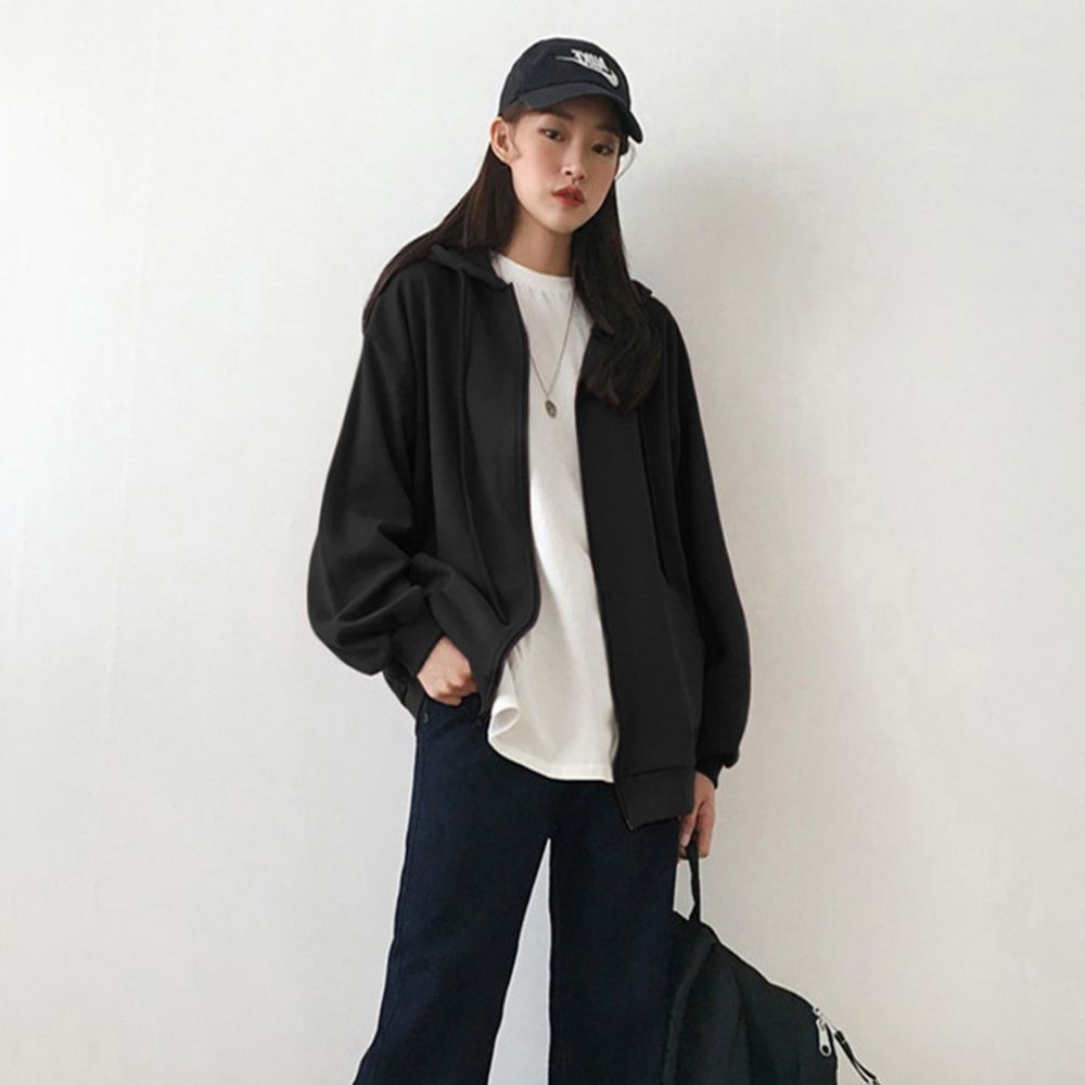 여자 사계절 데일리 소장가치 후드집업 후디자켓
