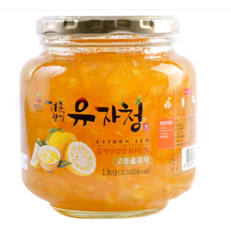 해맑음 해맑음 겨울향기 유자청
