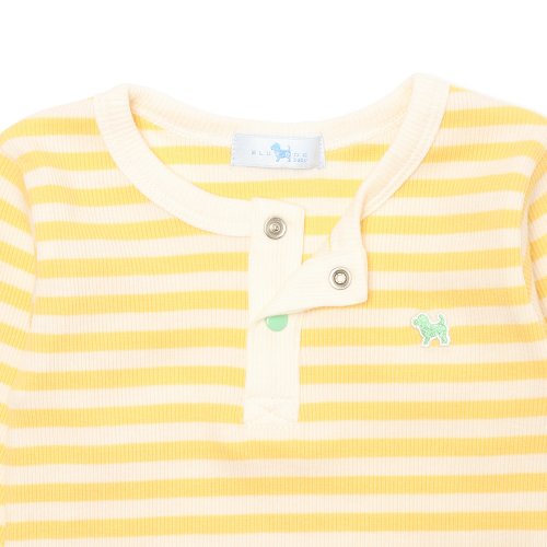 블루독베이비 블루독베이비 YE 골지 STRIPE 내복 4세 110 옐로 옐로 44A70-680-02 983293