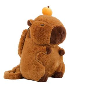 Capybara 봉제 배낭 귀여운 인형 모피 가방 숄더백 미니 여자 친구 선물