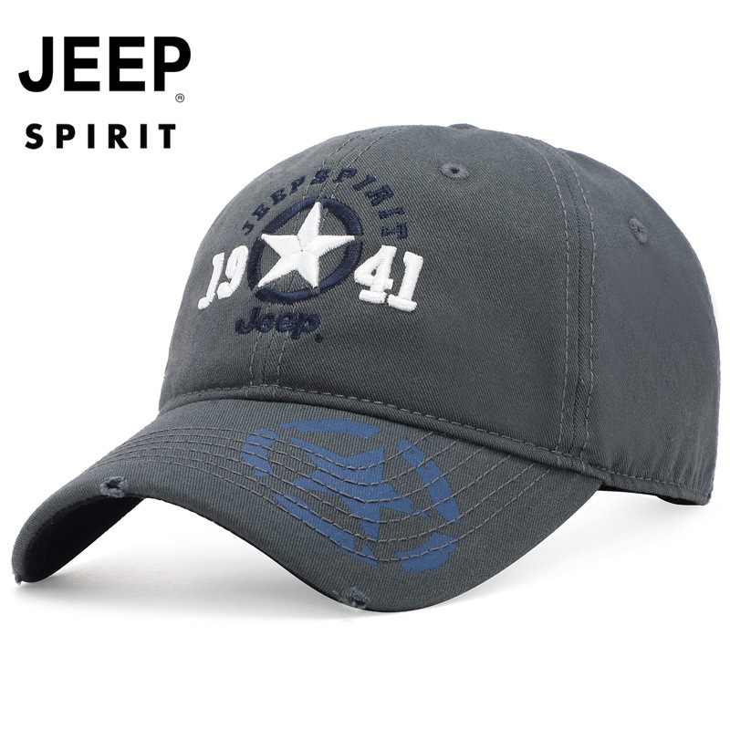 지프 JEEP SPIRIT 스포츠 캐주얼 야구 모자 전용 포장 CA0014