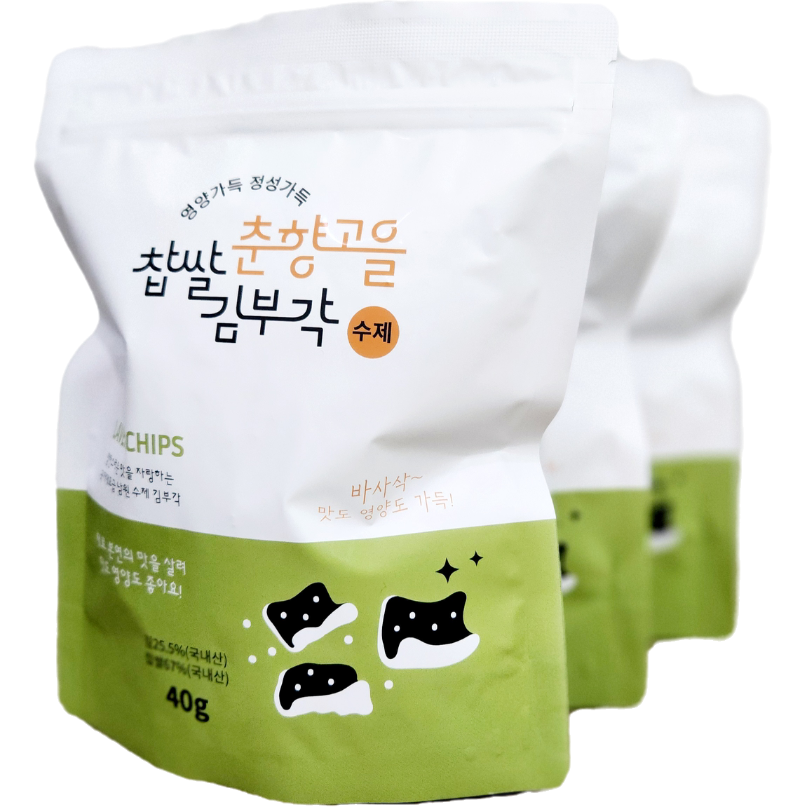 춘향고을 찹쌀 김부각 20개 40g
