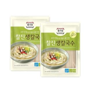 종가 종가집 찰진 생칼국수 450g 2개 8번반죽으로 쫄깃한면