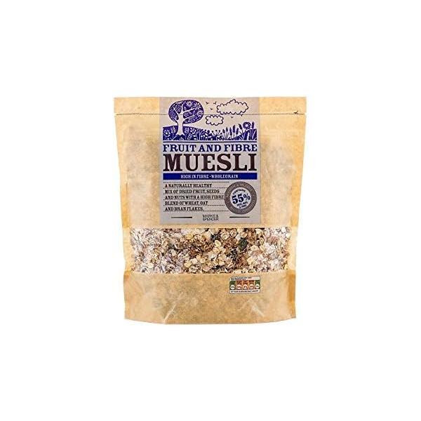 2964614 Marks amp Spencer 마크스 스펜서 과일 섬유 뮤즐리 700g x4 - Marks Fruit Fibre Muesli